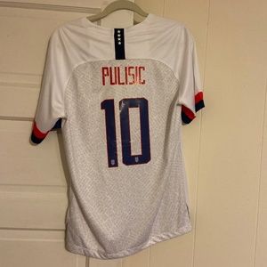 Mens USA soccer #10 Pulisic jersey